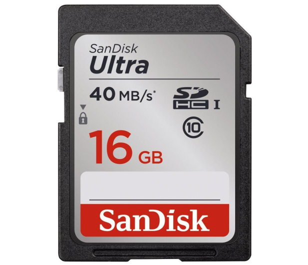 Sandisk 16GB SDHC Ultra Class10 40MB/s UHS-I - 208118 - zdjęcie 2